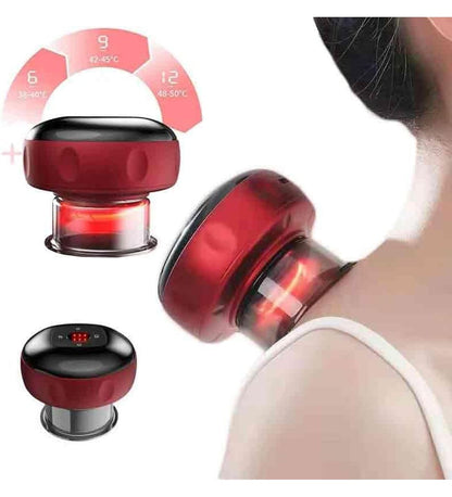 12 Kademeli Vakumlu Masaj Aleti